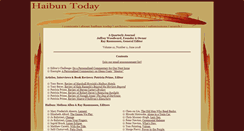 Desktop Screenshot of haibuntoday.com